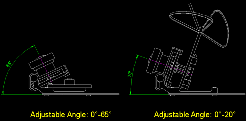 Rakonheli CNC Adjustable FPV Camera Mount Set - Blade Inductrix/FPV, RKH 64DQX