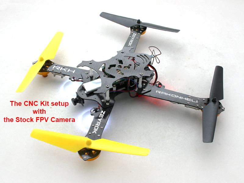 Rakonheli CNC AL and CF Upgrade Kit - Blade Zeyrok