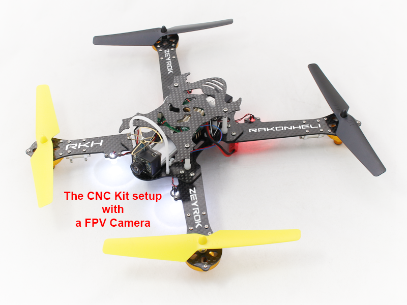 Rakonheli CNC AL and CF Upgrade Kit - Blade Zeyrok