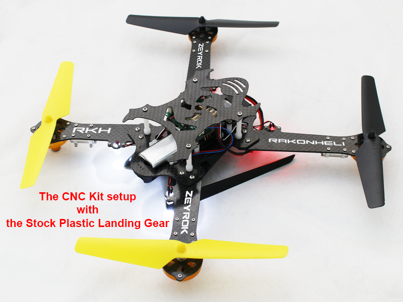 Rakonheli CNC AL and CF Upgrade Kit - Blade Zeyrok
