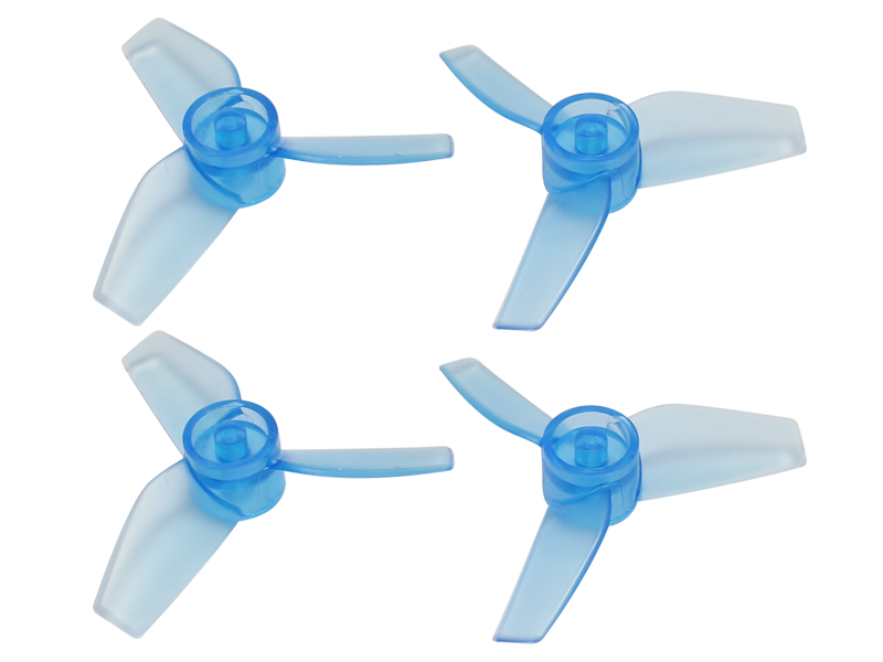 Rakonheli 40mm 3 Blade Transparent Propeller (2CW+2CCW; 1.0mm Shaft)