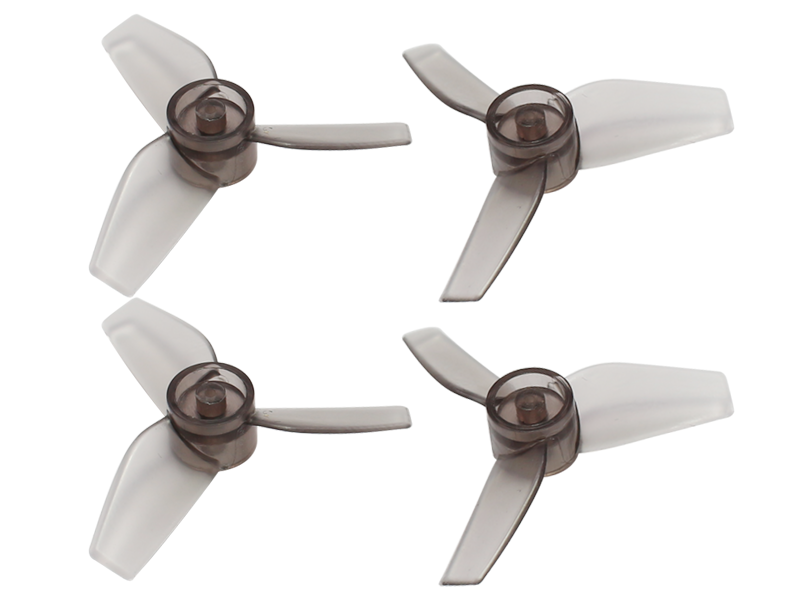Rakonheli 40mm 3 Blade Transparent Propeller (2CW+2CCW; 1.0mm Shaft)