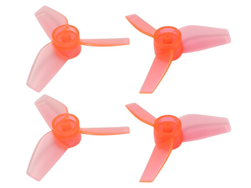 Rakonheli 40mm 3 Blade Transparent Propeller (2CW+2CCW; 1.0mm Shaft)