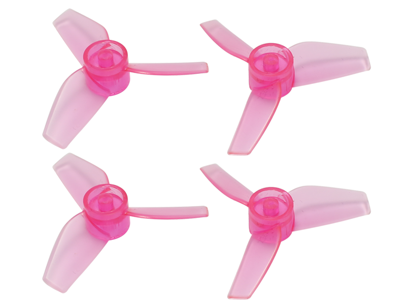 Rakonheli 40mm 3 Blade Transparent Propeller (2CW+2CCW; 1.0mm Shaft)