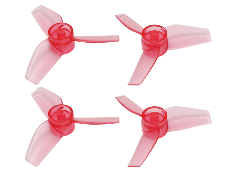 Rakonheli 40mm 3 Blade Transparent Propeller (2CW+2CCW; 1.0mm Shaft)
