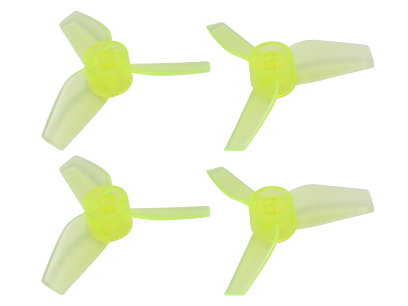 Rakonheli 40mm 3 Blade Transparent Propeller (2CW+2CCW; 1.0mm Shaft)