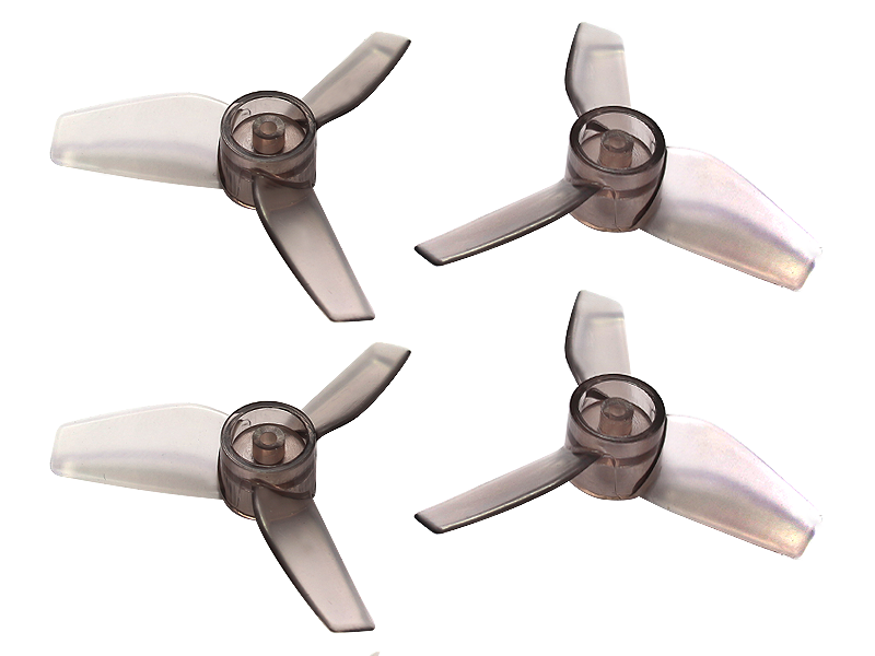 Rakonheli 40mm 3 Blade Transparent Propeller (2CW+2CCW; 1.5mm Shaft)