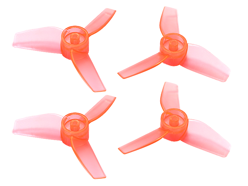 Rakonheli 40mm 3 Blade Transparent Propeller (2CW+2CCW; 1.5mm Shaft)