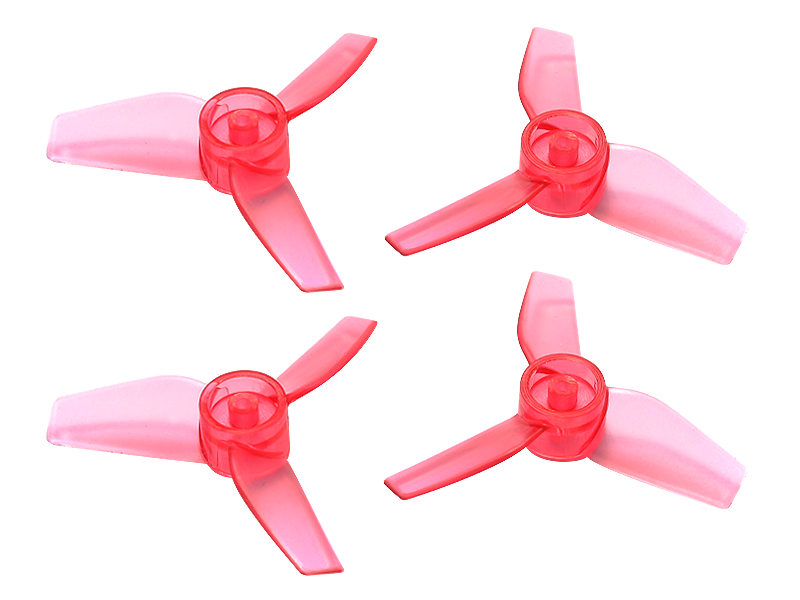 Rakonheli 40mm 3 Blade Transparent Propeller (2CW+2CCW; 1.5mm Shaft)