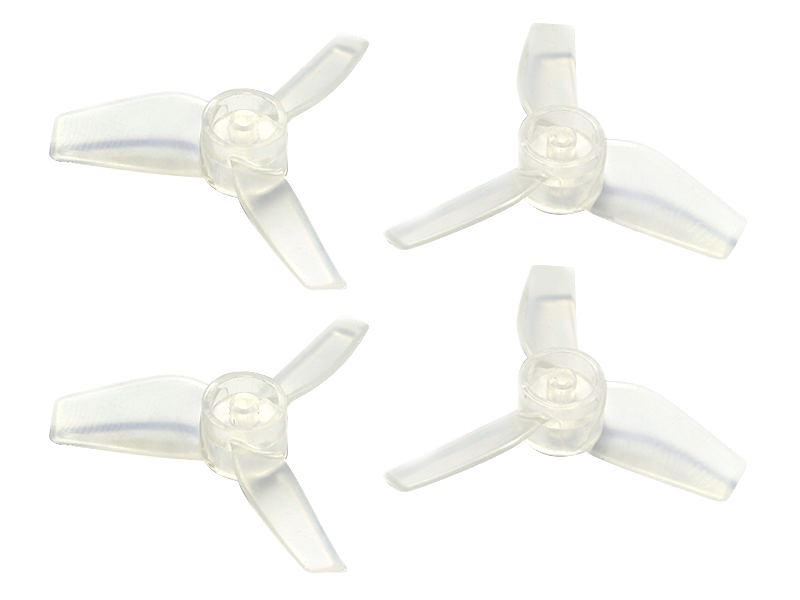 Rakonheli 40mm 3 Blade Transparent Propeller (2CW+2CCW; 1.5mm Shaft)