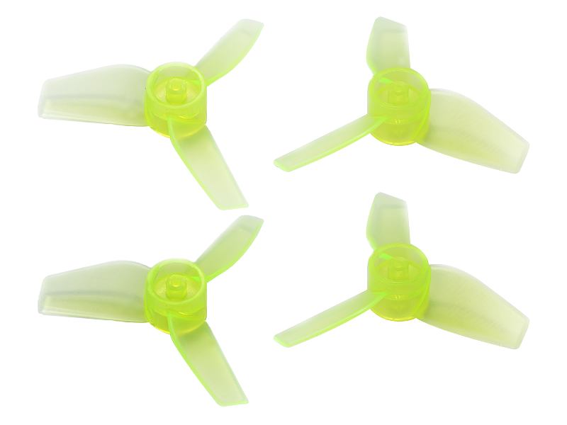 Rakonheli 40mm 3 Blade Transparent Propeller (2CW+2CCW; 1.5mm Shaft)