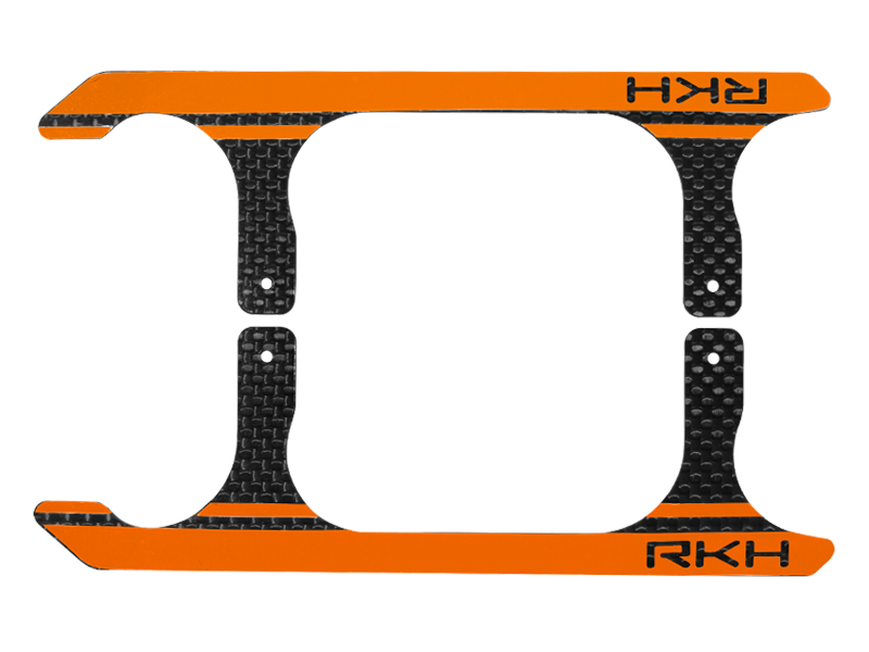 Rakonheli CNC 3K Pure Carbon Fiber Landing Skid Set - Blade 250 CFX