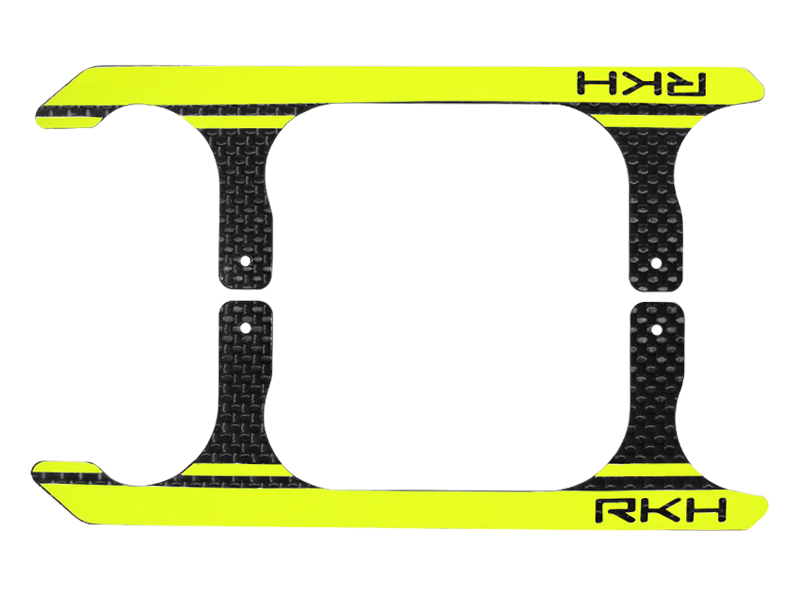 Rakonheli CNC 3K Pure Carbon Fiber Landing Skid Set - Blade 250 CFX