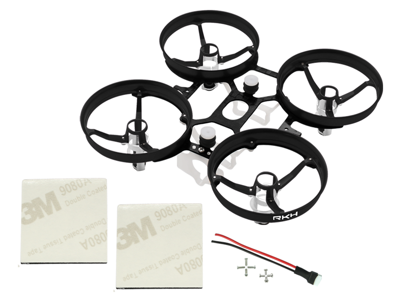 Rakonheli CNC AL and CF Upgrade Kit (6mm Motor) - Eachine E010