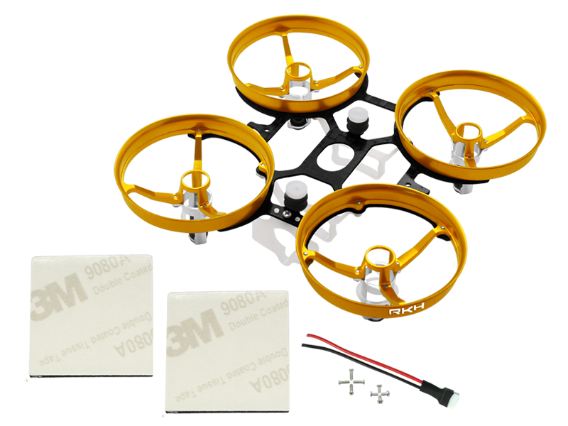 Rakonheli CNC AL and CF Upgrade Kit (6mm Motor) - Eachine E010