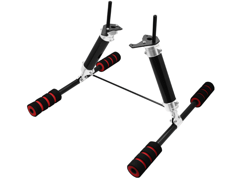 Rakonheli CNC AL Landing Gear Set 02 - Blade Chroma