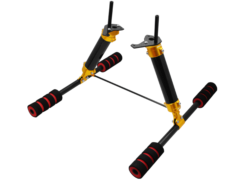 Rakonheli CNC AL Landing Gear Set 02 - Blade Chroma