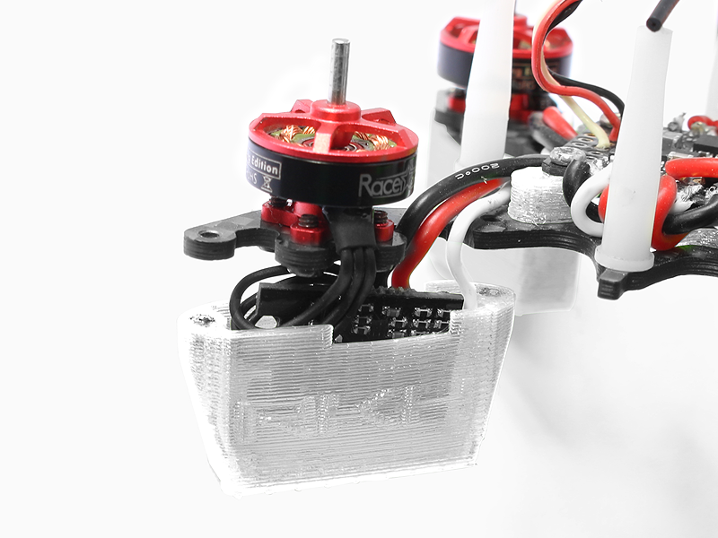 Rakonheli CNC Delrin and Carbon 66mm Ducted Quad X Kit (Brushless Motor) - RKH 66DQX