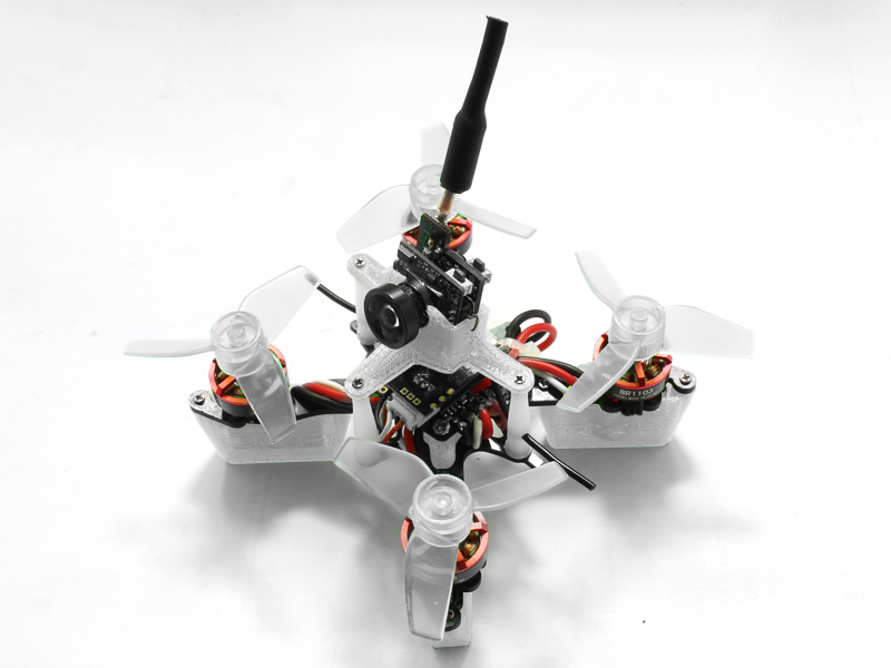 Rakonheli CNC Delrin and Carbon 66mm Ducted Quad X Kit (Brushless Motor) - RKH 66DQX