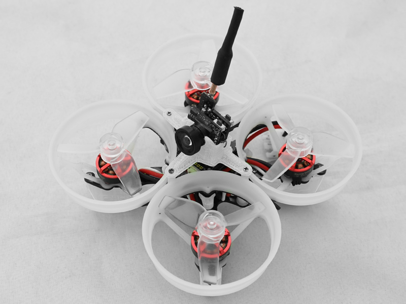 Rakonheli CNC Delrin and Carbon 66mm Ducted Quad X Kit (Brushless Motor) - RKH 66DQX