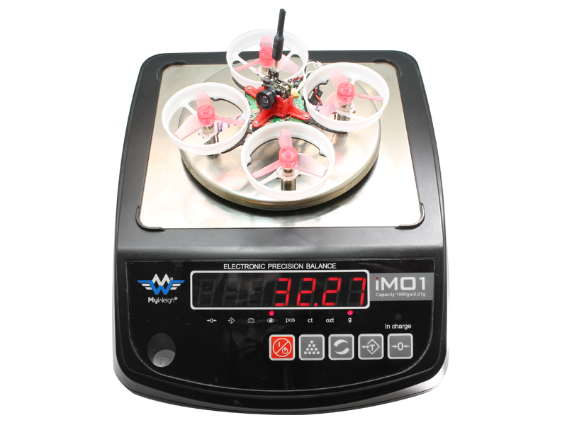 Rakonheli CNC Delrin and Carbon 74mm Ducted Quad X Kit (7mm Motor) - Blade Inductrix/FPV, RKH 74DQX