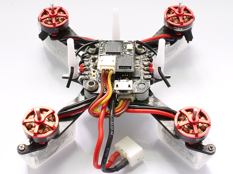 Rakonheli CNC Delrin and Carbon 80mm Ducted Quad X Kit (Brushless Motor) - RKH 80DQX