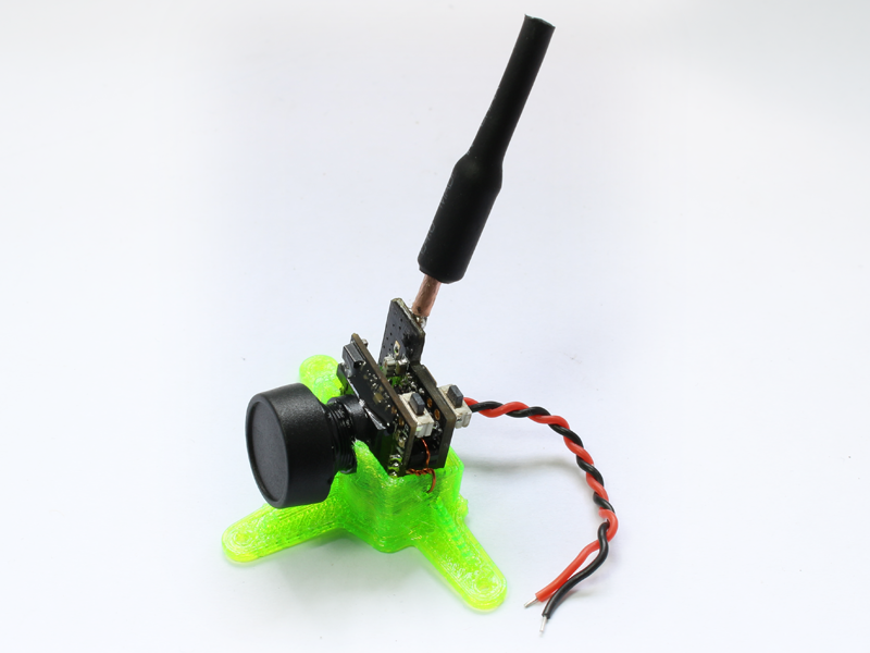 Rakonheli TPU Micro FPV Camera Mount-10 Degrees