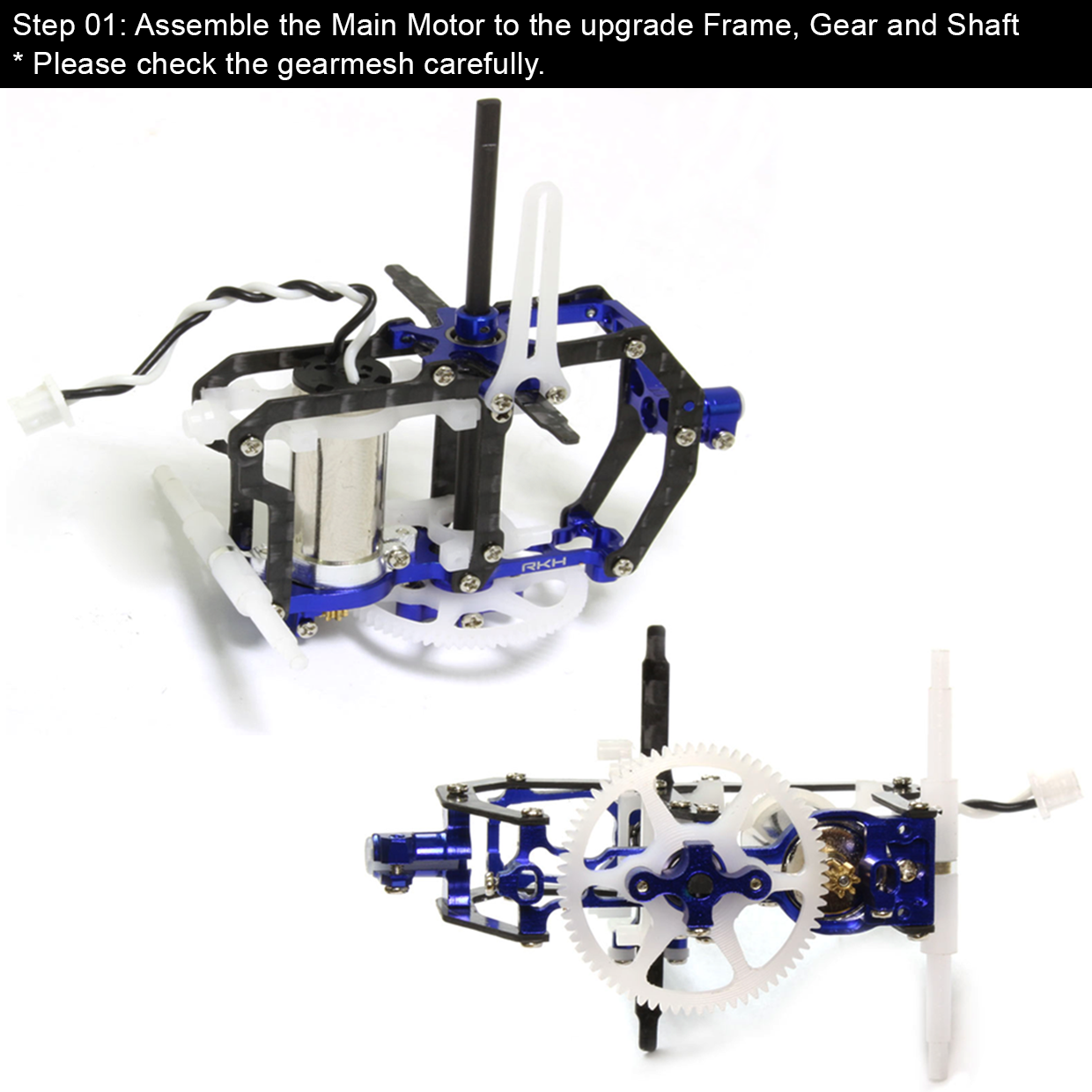 Rakonheli CNC Advanced Upgrade Kit - Blade Nano S2, S3