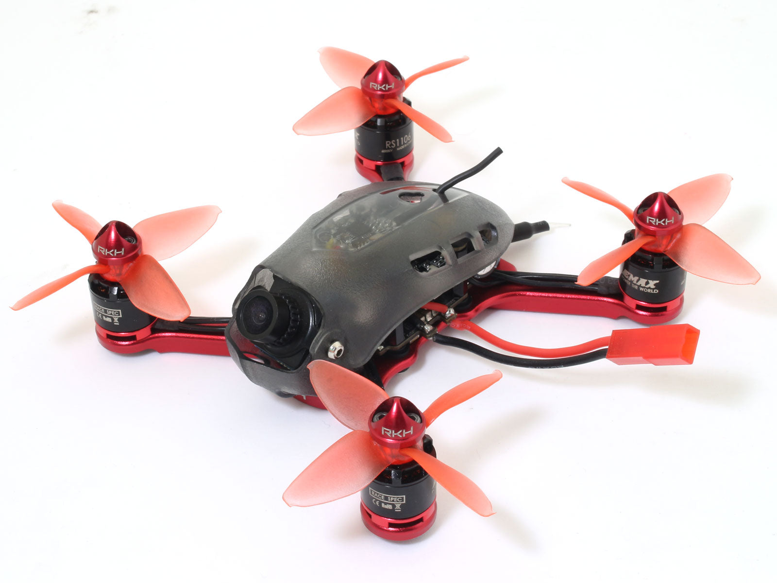 Rakonheli CNC Aluminum 2inch Main Frame Set - EMAX Babyhawk R