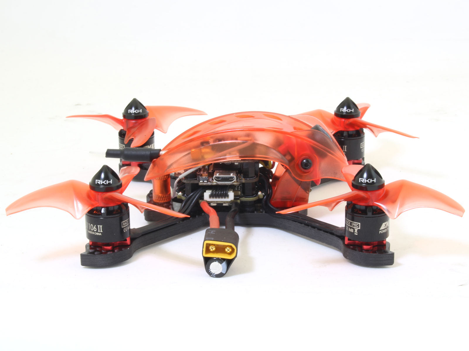 Rakonheli Upgrade 4mm Carbon Fiber 2.5inch Main Frame Set - EMAX Babyhawk R Pro