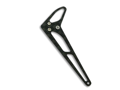 CNC CF Tail Vertical Fin Set Style 02 - Blade Nano CPX/S, mCP X/V2/S