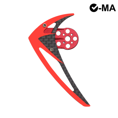 L-MA CNC AL Tail Motor Mount w/ Carbon Fiber Vertical Tail Fin Set for FW200