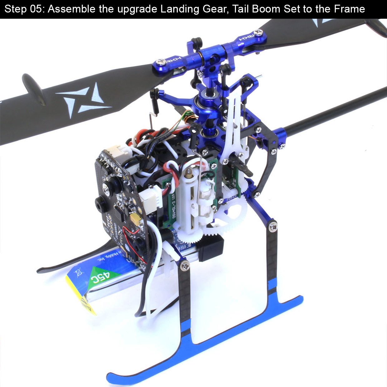 Rakonheli CNC Advanced Upgrade Kit - Blade Nano S2, S3