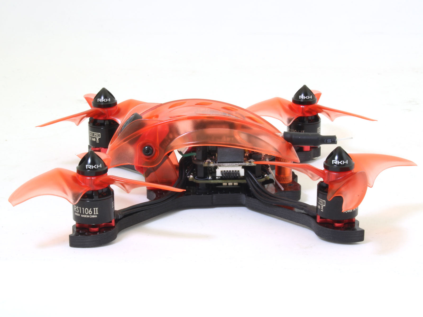 Rakonheli Upgrade 4mm Carbon Fiber 2.5inch Main Frame Set - EMAX Babyhawk R Pro