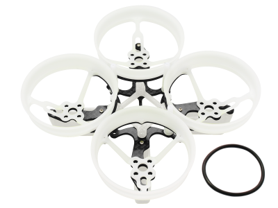 Rakonheli CNC Delrin and Carbon 66mm Ducted Quad X Kit (Brushless Motor) - RKH 66DQX