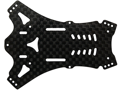 CNC CF Upper Frame - RKH 135RQX/Blade Glimpse