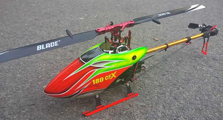 Blade 150 S, 180 CFX, Trio 180 CFX, Fusion 180 - Rakonheli CNC AL Anti-Rotation Guide
