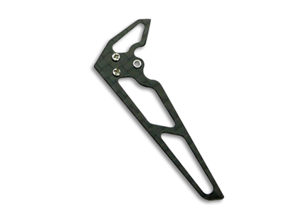 Rakonheli CNC CF Tail Vertical Fin Set Style 01 - Blade Nano CPX/S, mCP X/V2/S