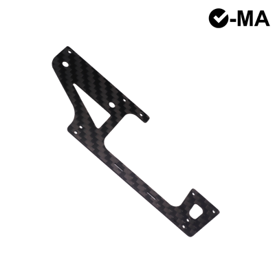 L-MA Carbon Fiber Right Lower Frame for OMPHOBBY M2 Explore, M2 V2