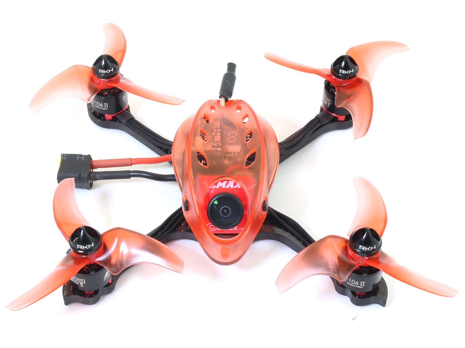 Rakonheli Upgrade 4mm Carbon Fiber 2.5inch Main Frame Set - EMAX Babyhawk R Pro