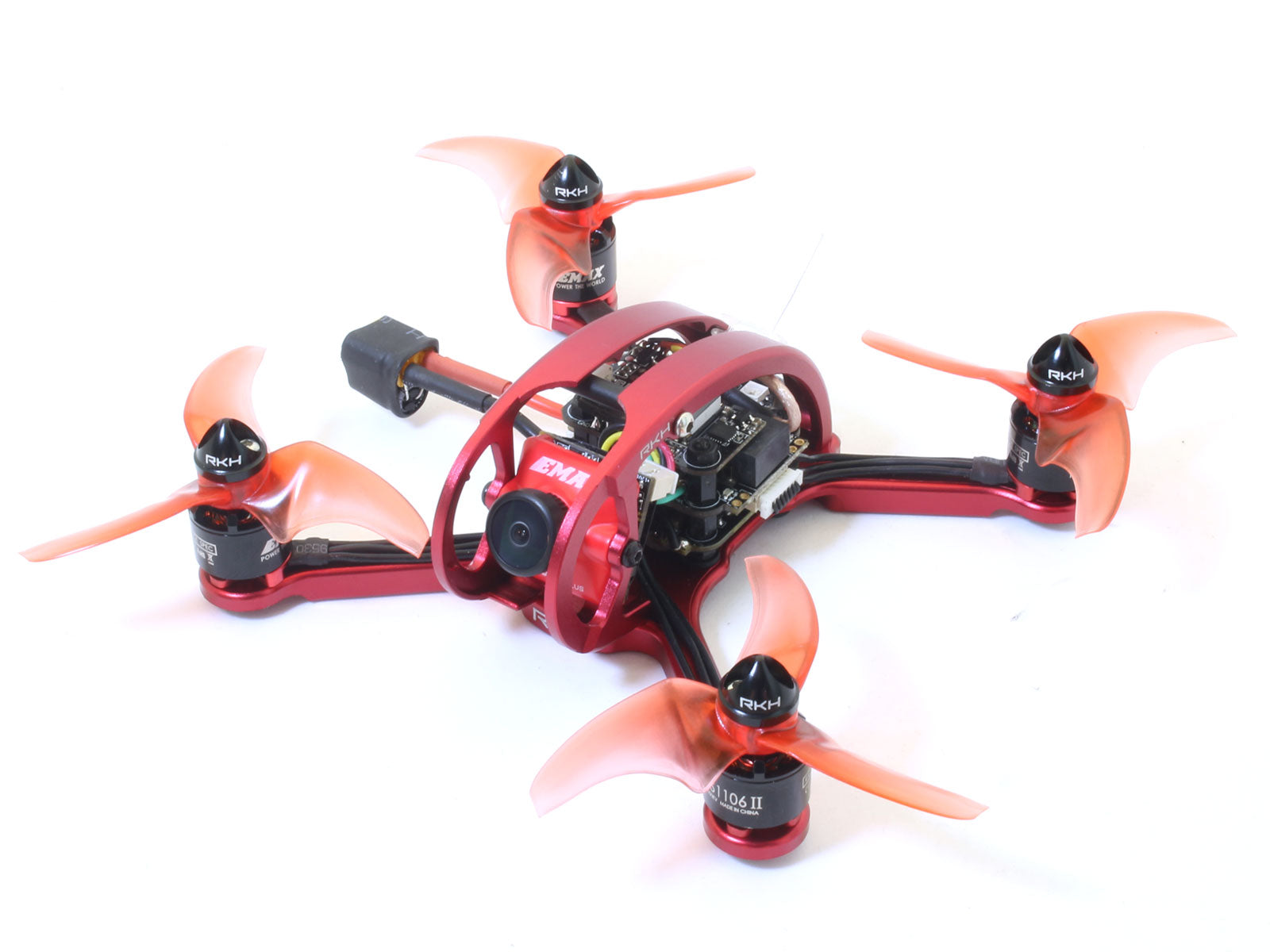 Rakonheli CNC Aluminum 2.5inch Main Frame Set - EMAX Babyhawk R Pro