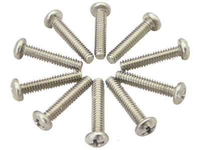0-80*5/16 inch Pan Head Phillip Stainless Steel Screws