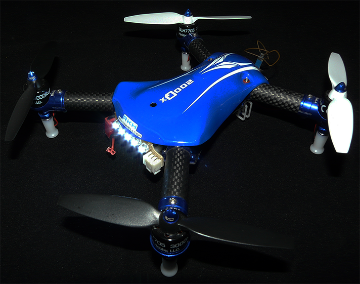 Rear LEDs Board - Blade 200 QX